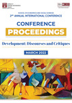 2nd Annual International Conference Proceedings - Development: Discourses and Critiques by Centre for Business and Economic Research (CBER) and School of Economics and Social Sciences (SESS)