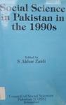 Social Science in Pakistan in the 1990s
