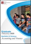 Graduate Directory: BS Accounting and Finance 2020