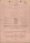 IBA Hostel Bulletin 1971: Volume A-1