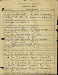 Communications Control Log