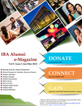 IBA Alumni e-Magazine [Jan-Mar 2014] by Alumni & Resource Mobilization Department, IBA