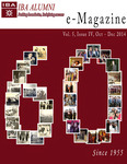IBA Alumni e-Magazine [Oct-Dec 2014]