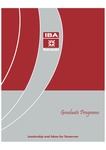 Program Announcement 2009-10: Graduate Programs