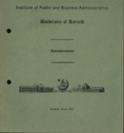 Program Announcement 1957-58