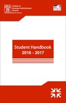 Student Handbook 2016-17