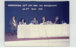 CTP-MBA (Tax Management) Orientation 2006 by Institute of Business Administration