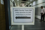 Faculty Town Hall by School of Business Studies